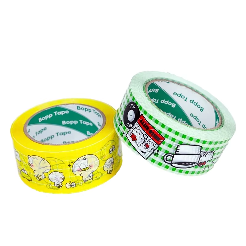Printable Thermal Transfer BOPP Tape - CMYK Pantone Color Matching for Branding